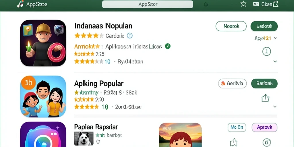 Tampilan antarmuka yang menarik dan mudah digunakan.