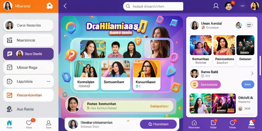 Tampilan antarmuka yang ramah pengguna.