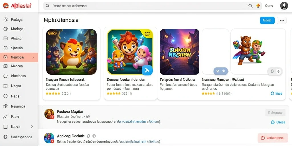 Screenshot menampilkan karakter panda dalam aksi melompat.