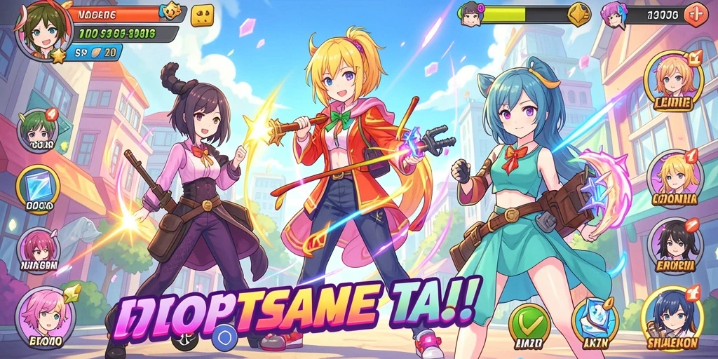 Tampilan antarmuka game yang menarik dan user-friendly.