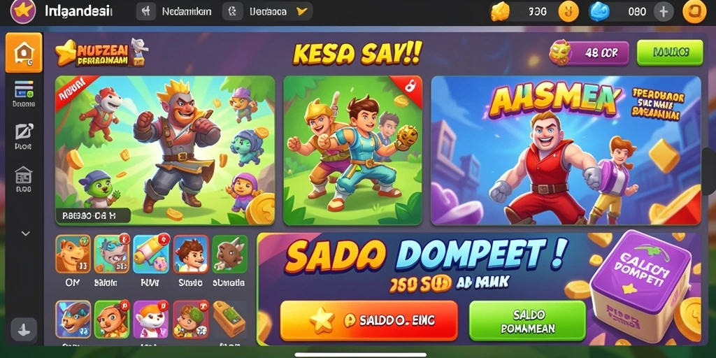 Tampilan antarmuka yang modern dan menarik