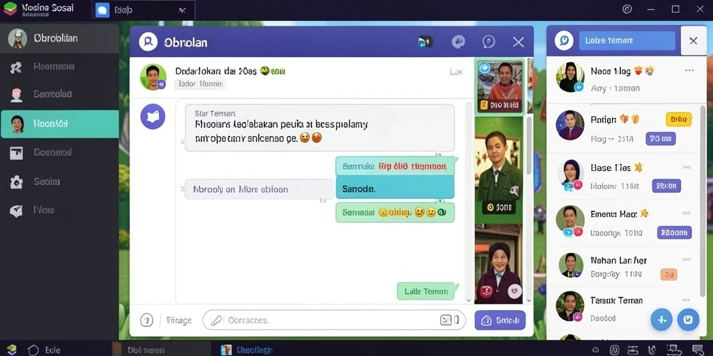 Tampilan antarmuka yang intuitif dan mudah digunakan.
